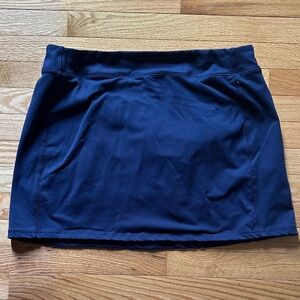 Lands' End Navy Blue Athletic Skort